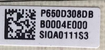 KIT DE TARJETAS PARA TV VIZIO / MAIN TD.MT5691T.U765 / A0007100J / M0006410R / FUENTE B0004E000 / 25-DT0481-X2P1 / P650D308DB / SHG6503B-247E / PANEL V650DJ4-D03 REV.C2 / DISPLAY JR645R3HA1L / MODELO V655-J09 LINIG2TY - Imagen 5